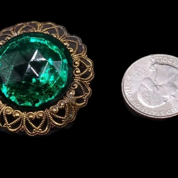 Vintage Western Germany brooch - Picture 4 of 4